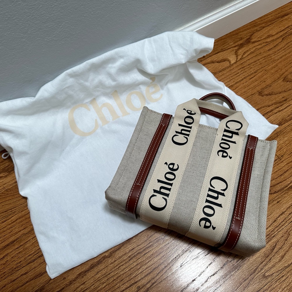 Small Chloe Woody Tote